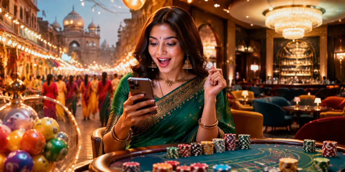VIP players engaging with casino and sports betting on mobiles in India
